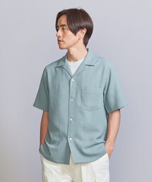 BEAUTY&YOUTH UNITED ARROWS | グリッティ オープンカラー リラックスレギュラー シャツ(シャツ/ブラウス)