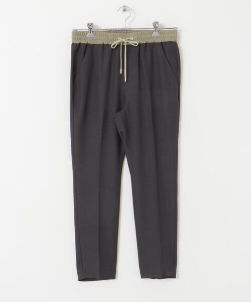 ITEMS URBANRESEARCH(アイテムズ アーバンリサーチ)の「ポリエステルトロ イージーパンツ(その他パンツ・メンズ・ベージュ/ブラック/グレー・MEDIUM/LARGE)」の10枚目の写真