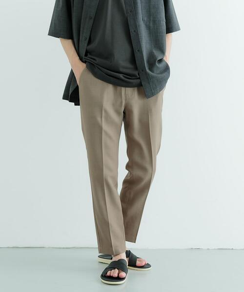 ITEMS URBANRESEARCH(アイテムズ アーバンリサーチ)の「ポリエステルトロ イージーパンツ(その他パンツ・メンズ・ベージュ/ブラック/グレー・MEDIUM/LARGE)」の13枚目の写真