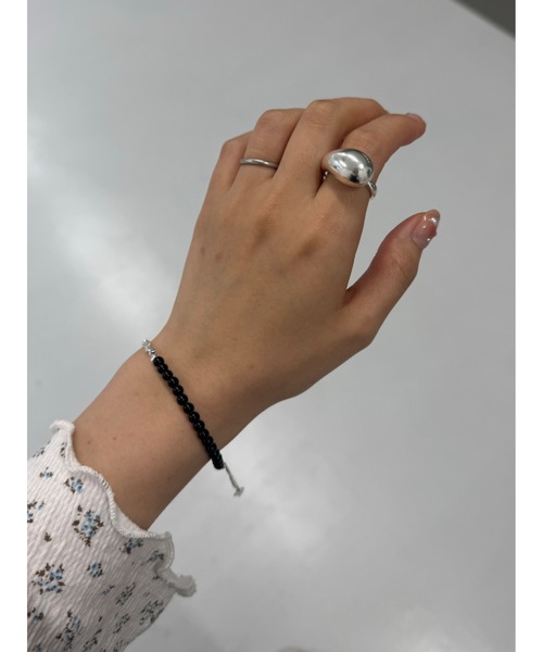 jumelle（ジュメロ）の「plump ring（リング・レディース・シルバー/ゴールド・FREE）」の4枚目の写真