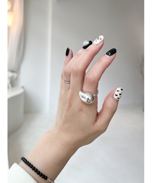 jumelle（ジュメロ）の「plump ring（リング・レディース・シルバー/ゴールド・FREE）」の9枚目の写真