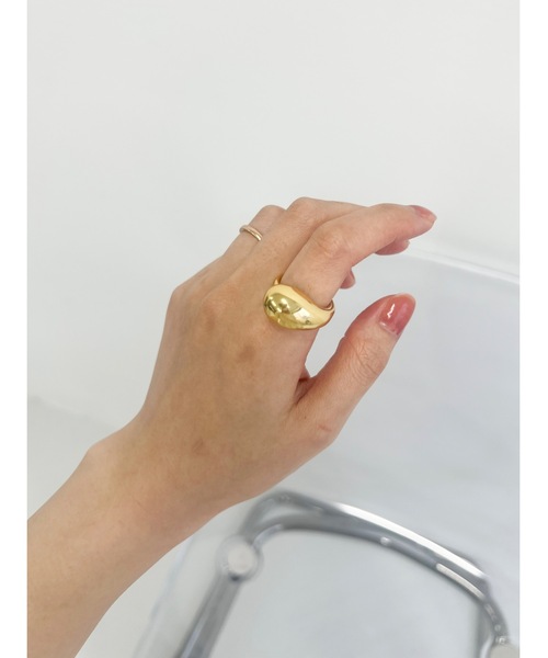 jumelle（ジュメロ）の「plump ring（リング・レディース・シルバー/ゴールド・FREE）」の14枚目の写真