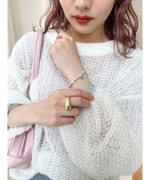 jumelle（ジュメロ）の「plump ring（リング・レディース・シルバー/ゴールド・FREE）」の16枚目の写真