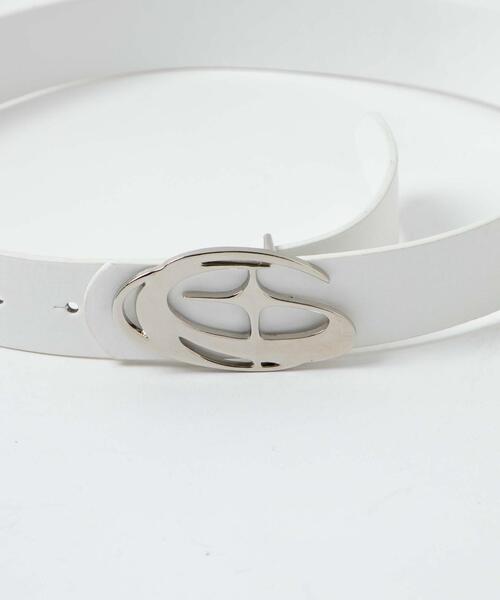 WEGO（ウィゴー）の「WEGO/BIGバックルベルト（ベルト・レディース・ホワイト/ブラック/シルバー・FREE）」の10枚目の写真