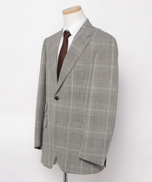 【セール】グレンチェックスリーピーススーツ(スーツジャケット)|ESTNATION(エストネーション) 【セール】グレンチェックスリーピーススーツ(スーツジャケット)|ESTNATION(エストネーション)