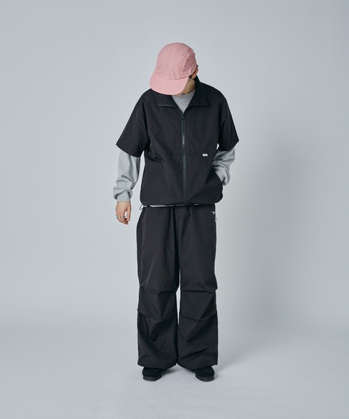 Adoon plain（アドーンプレーン）の「【SETUP可能】スタンドネックドロストジップシャツ（その他トップス・メンズ・ネイビー/ブラック・MEDIUM/LARGE）」の7枚目の写真