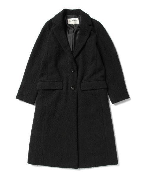 Ray BEAMS（レイビームス）の「Ray BEAMS / ツイードロング チェスターコート（チェスターコート・レディース・ブラック系その他/ブラック・0/1）」の12枚目の写真