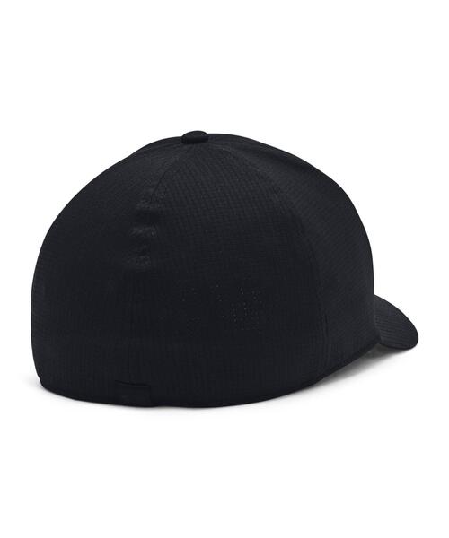 UNDER ARMOUR(アンダーアーマー)の「UAアイソチル アーマーベント ストレート キャップ(トレーニング/メンズ)(キャップ・メンズ・ブラック・L-XL)」の2枚目の写真