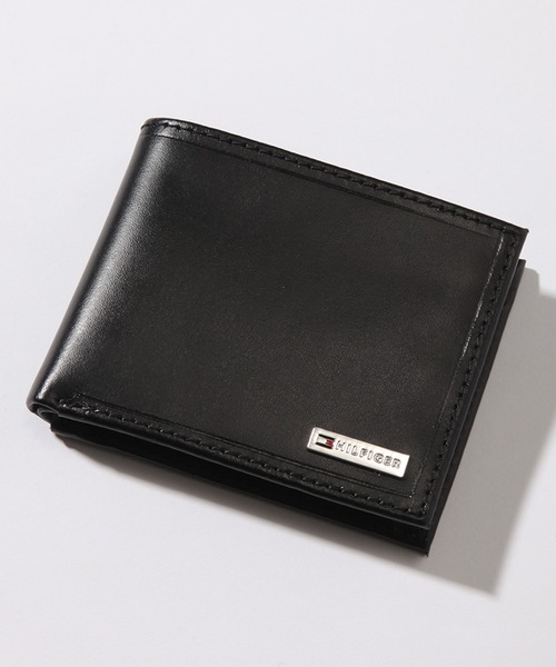 TOMMY HILFIGER(トミーヒルフィガー)の「【TOMMY HILFIGER/トミーヒルフィガー】レザーコンパクトウォレット(財布・メンズ・ブラック・FREE)」の6枚目の写真