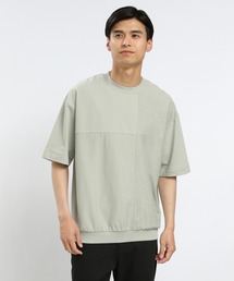 GLOBAL WORK Smile Seed Store | サマースウェット切り替えTシャツ/100673(Tシャツ/カットソー)