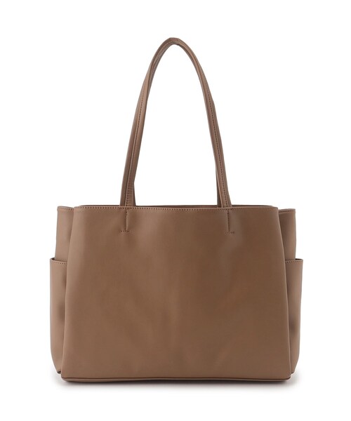 ITS'DEMO（イッツデモ）の「◆【通勤】収納A4ヨコトート（トートバッグ・レディース・ピンク系/ナチュラル/アイボリー/ブラック/ブラウン系・00）」の4枚目の写真