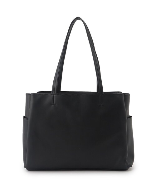 ITS'DEMO（イッツデモ）の「◆【通勤】収納A4ヨコトート（トートバッグ・レディース・ピンク系/ナチュラル/アイボリー/ブラック/ブラウン系・00）」の3枚目の写真