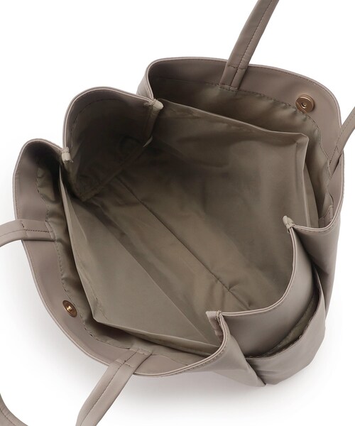 ITS'DEMO（イッツデモ）の「◆【通勤】収納A4ヨコトート（トートバッグ・レディース・ピンク系/ナチュラル/アイボリー/ブラック/ブラウン系・00）」の10枚目の写真