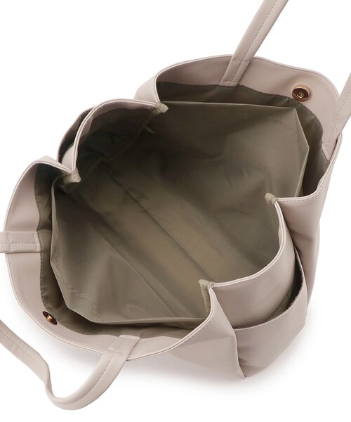 ITS'DEMO（イッツデモ）の「◆【通勤】収納A4ヨコトート（トートバッグ・レディース・ピンク系/ナチュラル/アイボリー/ブラック/ブラウン系・00）」の11枚目の写真