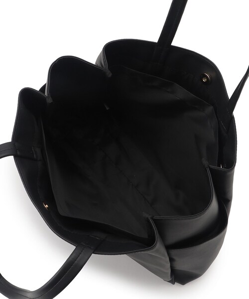 ITS'DEMO（イッツデモ）の「◆【通勤】収納A4ヨコトート（トートバッグ・レディース・ピンク系/ナチュラル/アイボリー/ブラック/ブラウン系・00）」の12枚目の写真