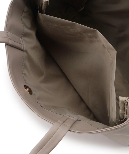 ITS'DEMO（イッツデモ）の「◆【通勤】収納A4ヨコトート（トートバッグ・レディース・ピンク系/ナチュラル/アイボリー/ブラック/ブラウン系・00）」の17枚目の写真