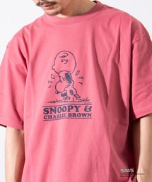 PEANUTS | 【PEANUTS/ピーナッツ】プリント クルーネックTシャツ(Tシャツ/カットソー)