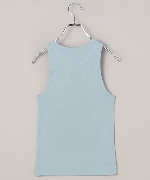 FREAK'S STORE(フリークスストア)の「FAD/エフエーディー 【限定展開】BASIC RIBBED SLEEVELESS/ ベーシックリブ スリーブレス(タンクトップ・レディース・ブラック/グレー/ホワイト/サックスブルー・フリ-)」の6枚目の写真