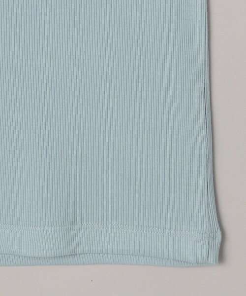 FREAK'S STORE(フリークスストア)の「FAD/エフエーディー 【限定展開】BASIC RIBBED SLEEVELESS/ ベーシックリブ スリーブレス(タンクトップ・レディース・ブラック/グレー/ホワイト/サックスブルー・フリ-)」の9枚目の写真