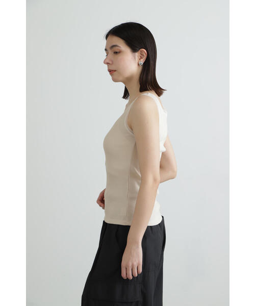 JILL STUART（ジルスチュアート）の「◆シフォンテレコルーズタンク（タンクトップ・レディース・ホワイト/ブラック/グレー・FREE）」の5枚目の写真