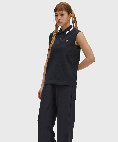 The Fred Perry Shirt - G7200／ノースリーブポロシャツ（ポロシャツ