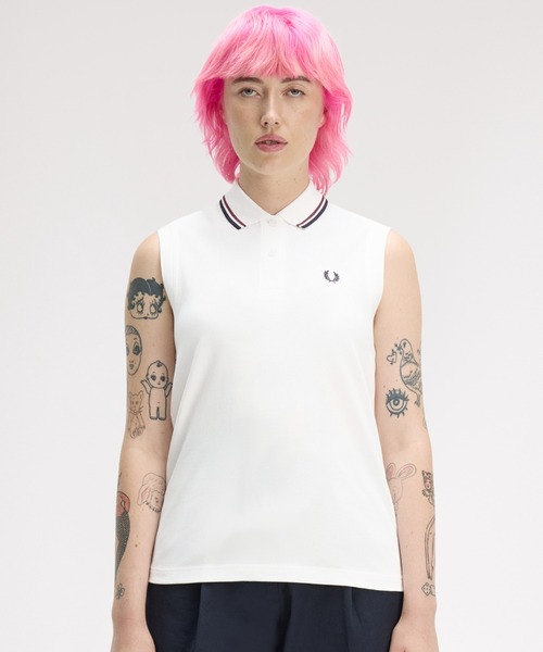 The Fred Perry Shirt - G7200／ノースリーブポロシャツ（ポロシャツ