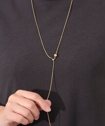 NOLLEY’S | ボールスライドY字ネックレス(ネックレス)