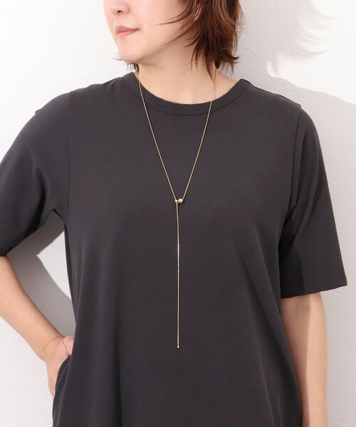 NOLLEY’S（ノーリーズ）の「ボールスライドY字ネックレス（ネックレス・レディース・シルバー/ゴールド・FREE）」の22枚目の写真