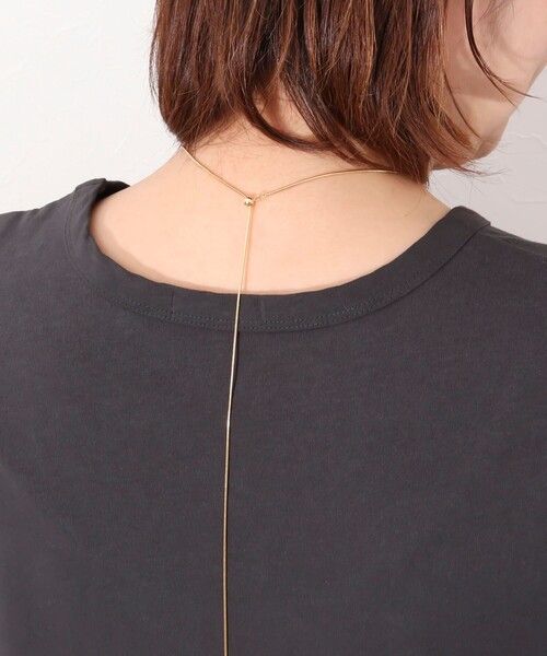 NOLLEY’S（ノーリーズ）の「ボールスライドY字ネックレス（ネックレス・レディース・シルバー/ゴールド・FREE）」の12枚目の写真