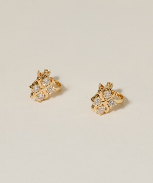 novice（ノーヴィス）の「【novice】Cross CZ Earring（イヤリング・レディース・シルバー/ゴールド・FREE）」の11枚目の写真