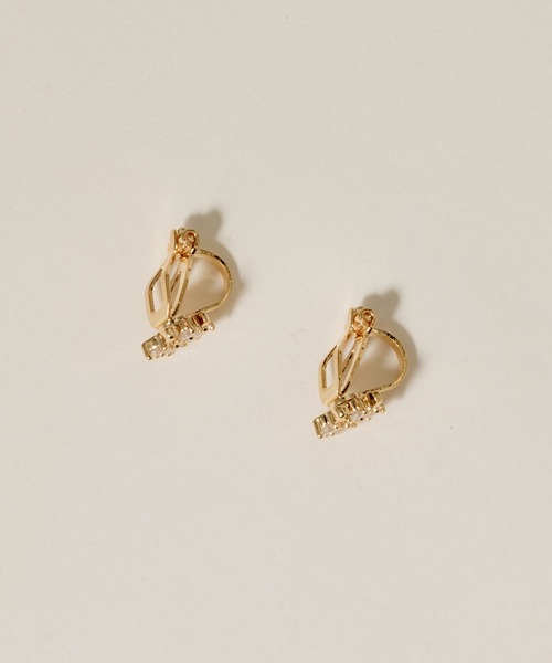 novice（ノーヴィス）の「【novice】Cross CZ Earring（イヤリング・レディース・シルバー/ゴールド・FREE）」の8枚目の写真