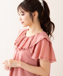 タグ付き新品未使用　イノセントワールド　セーラーカラーブラウス　ピンク Innocent World イノセントワールド ランドセル 2024 ティアード