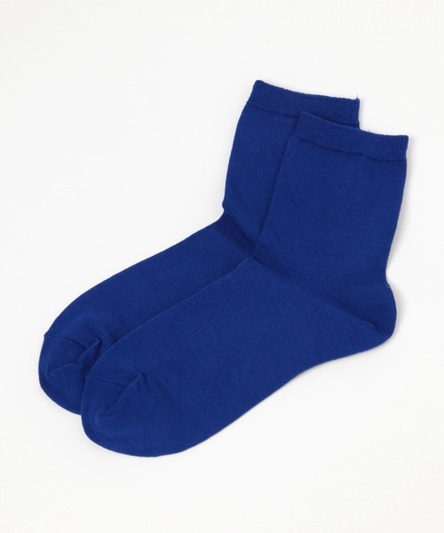 GLOBAL WORK Smile Seed Store（グローバルワーク スマイルシードストア）の「フラットクルー14cm丈ソックス/112293（ソックス/靴下・レディース・ブルー系その他/モカ/ベージュ系その他/レッド系その他/杢グレー/オフホワイト/ブラック/ピンク系その他/イエロー系その他/ブルー系その他6・FREE）」の7枚目の写真