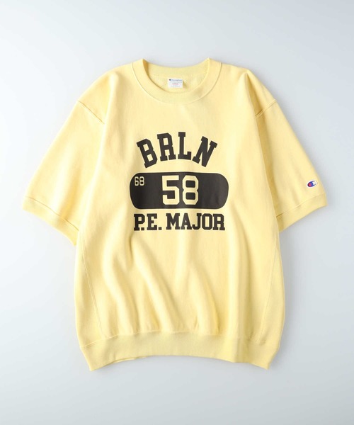 【Champion】ハンソデスウェットシャツ