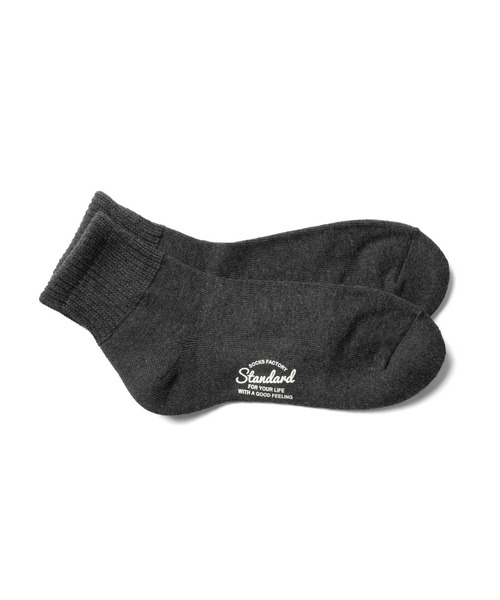 Right-on(ライトオン)の「BASIC SOCKS(ベーシックソックス)ムジソックス(ソックス/靴下・メンズ・グレー/ブラック/カーキブラウン/ホワイト/ダークグレー・M/L)」の15枚目の写真