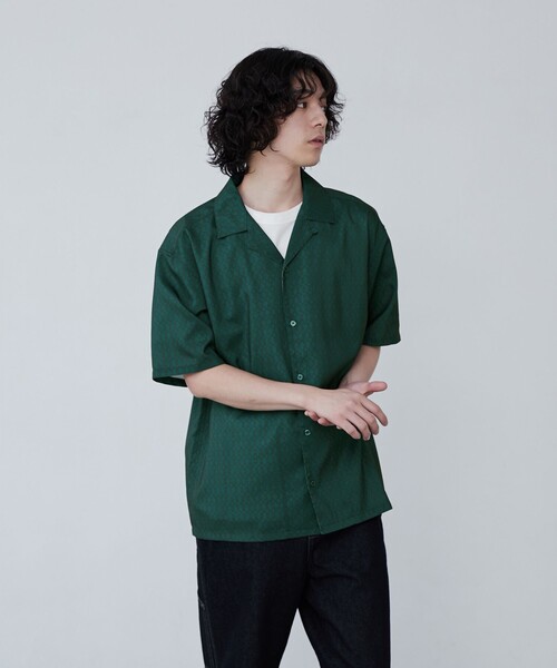 coen(コーエン)の「リネンライクプリントオープンカラーシャツ(シャツ/ブラウス・メンズ・その他1/その他2・M/L/XL)」の9枚目の写真