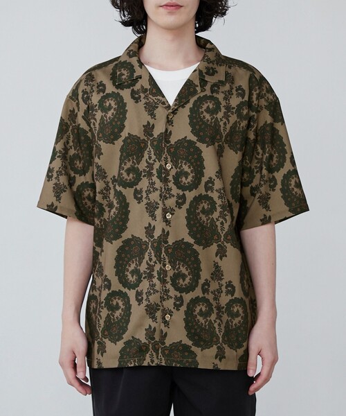 coen(コーエン)の「リネンライクプリントオープンカラーシャツ(シャツ/ブラウス・メンズ・その他1/その他2・M/L/XL)」の16枚目の写真