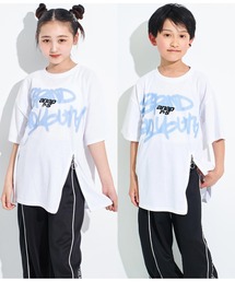 ANAPR+S【リラスポ】グラフィティーロゴ前ZIPオーバーTシャ