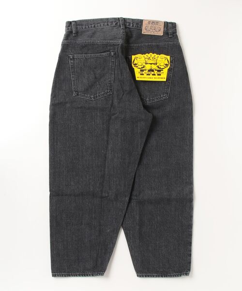 FAT(エフエイティー)の「BLUDOZER WORN(デニムパンツ・メンズ・ブルー/ブラック・TITCH(M)/SKINNY(L)/FAT(XL)/JUMBO(XXL))」の3枚目の写真
