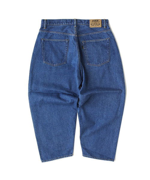 FAT(エフエイティー)の「BLUDOZER WORN(デニムパンツ・メンズ・ブルー/ブラック・TITCH(M)/SKINNY(L)/FAT(XL)/JUMBO(XXL))」の1枚目の写真