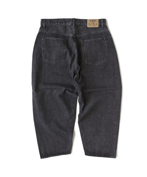 FAT(エフエイティー)の「BLUDOZER WORN(デニムパンツ・メンズ・ブルー/ブラック・TITCH(M)/SKINNY(L)/FAT(XL)/JUMBO(XXL))」の2枚目の写真