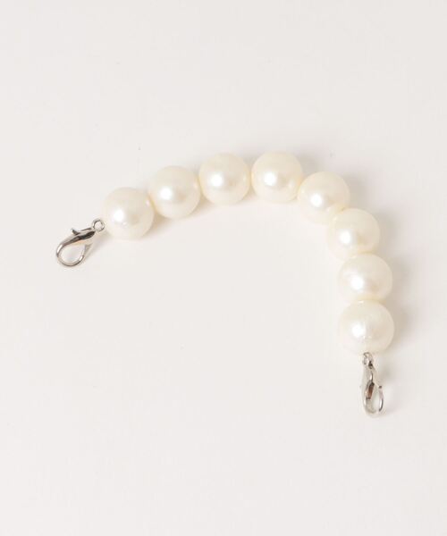 VIBGYOR Women（ヴィブジョー　ウィメン）の「【float】ハートモチーフ シルバーチェーン パール ショルダーバッグ/ハンドバッグ（ショルダーバッグ・レディース・ブラック/シルバー/レッド/ピンク・FREE）」の20枚目の写真