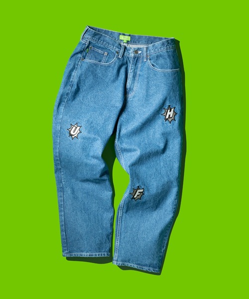 ブランド古着】加工デニムパンツ（デニムパンツ）｜HUF（ハフ）の 