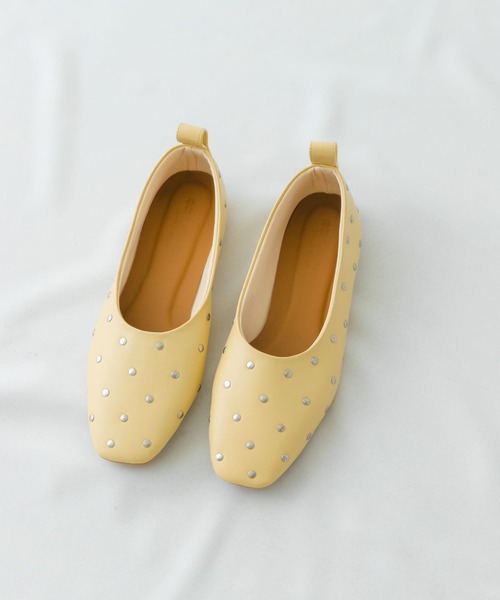 セール】スタッズフラットシューズ（パンプス）｜RODE SKO（ロデスコ