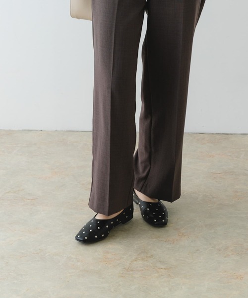 RODE SKO（ロデスコ）の「スタッズフラットシューズ（パンプス・レディース・ベージュ系その他/ブラック・36/37/38）」の17枚目の写真