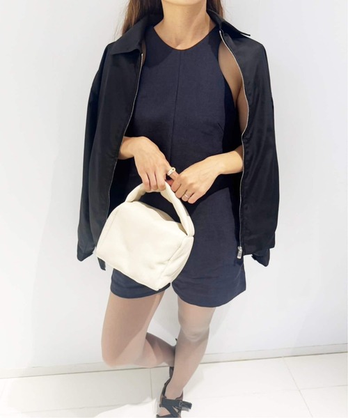 EDIT. FOR LULU（エディットフォールル）の「ショート オールインワン（つなぎ/オールインワン・レディース・ネイビー・FREE）」の7枚目の写真