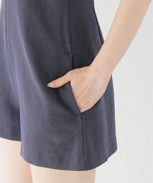 EDIT. FOR LULU（エディットフォールル）の「ショート オールインワン（つなぎ/オールインワン・レディース・ネイビー・FREE）」の9枚目の写真