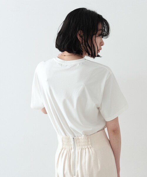 GALLEST（ギャレスト）の「◆サンライズフォトプリントTシャツ（Tシャツ/カットソー・レディース・ホワイト/ブラック・38）」の6枚目の写真