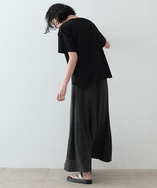 GALLEST（ギャレスト）の「◆サンライズフォトプリントTシャツ（Tシャツ/カットソー・レディース・ホワイト/ブラック・38）」の10枚目の写真