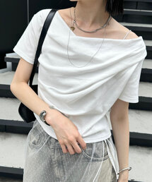 mystic | 【5色展開】オフショルTシャツ(Tシャツ/カットソー)